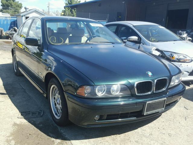 WBADT43421GF56981 - 2001 BMW 525 I AUTO GREEN photo 1