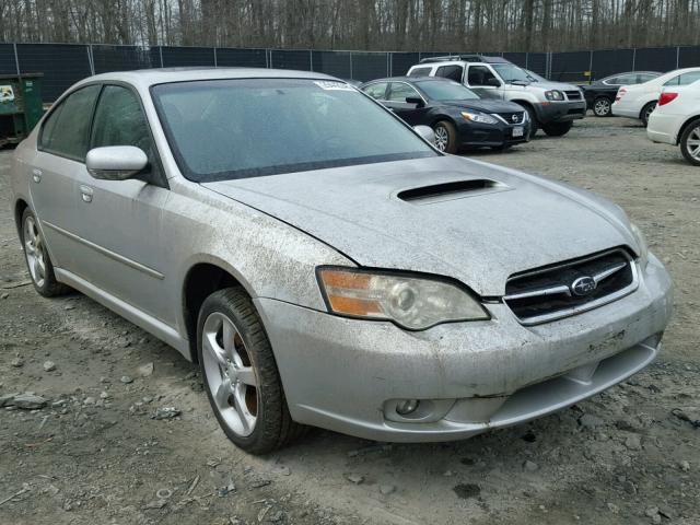 4S3BL676066220709 - 2006 SUBARU LEGACY GT SILVER photo 1