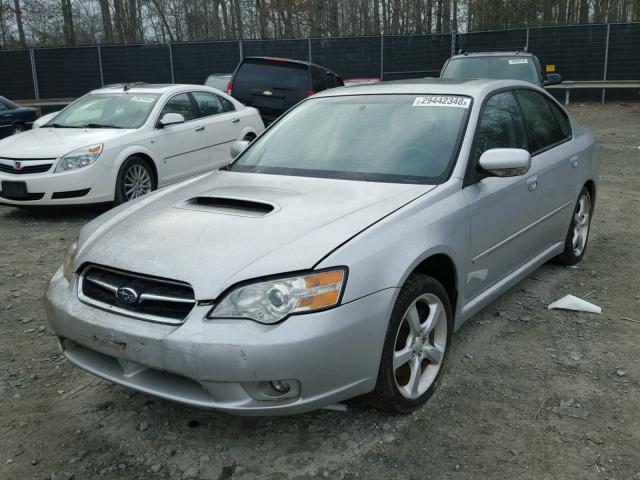 4S3BL676066220709 - 2006 SUBARU LEGACY GT SILVER photo 2