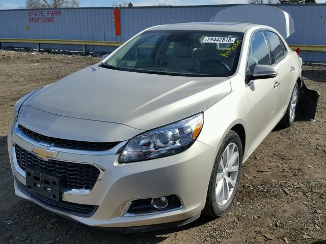 1G11H5SLXEF234497 - 2014 CHEVROLET MALIBU LTZ 棕色 照片 2