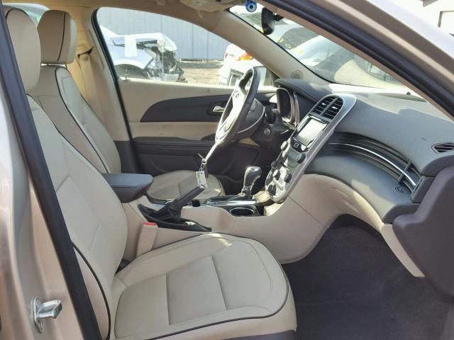 1G11H5SLXEF234497 - 2014 CHEVROLET MALIBU LTZ 棕色 照片 5