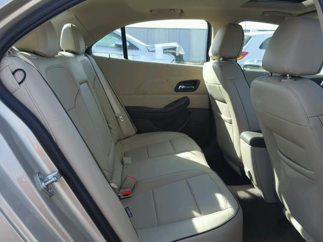 1G11H5SLXEF234497 - 2014 CHEVROLET MALIBU LTZ 棕色 照片 6