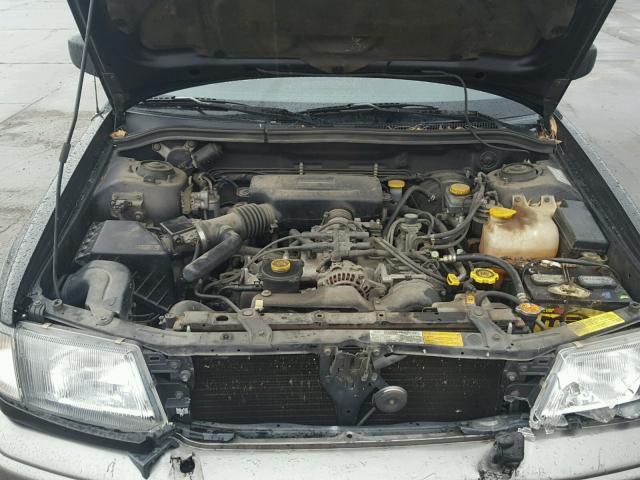 JF1SF6554WG760629 - 1998 SUBARU FORESTER S BLUE photo 7