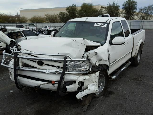 5TBBT48155S459798 - 2005 TOYOTA TUNDRA ACC WHITE photo 2