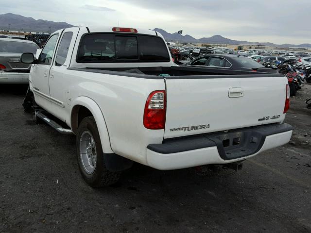 5TBBT48155S459798 - 2005 TOYOTA TUNDRA ACC WHITE photo 3