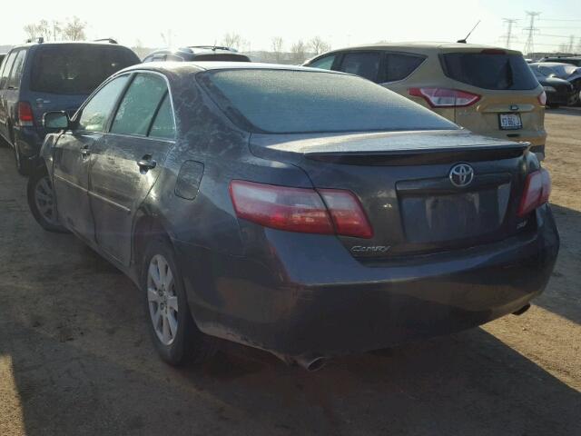 4T1BK46K19U086021 - 2009 TOYOTA CAMRY SE CHARCOAL photo 3