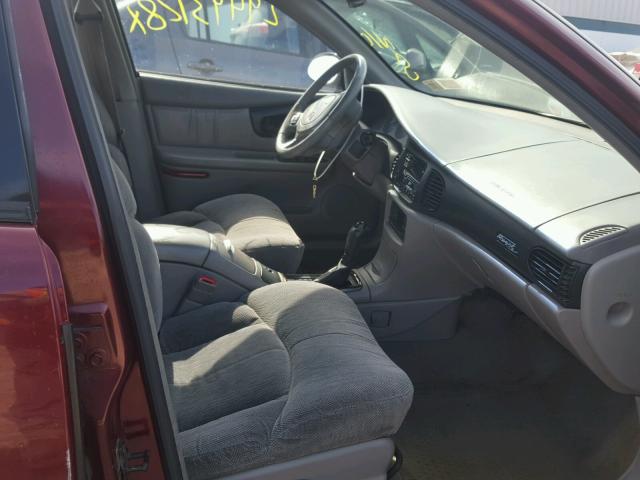 2G4WB52K9Y1126059 - 2000 BUICK REGAL LS RED photo 5