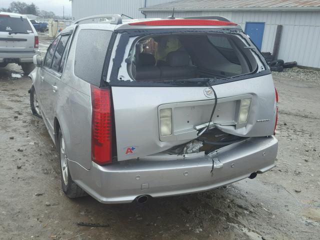 1GYEE637960115864 - 2006 CADILLAC SRX SILVER photo 3