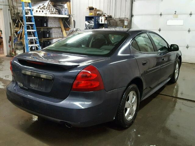 2G2WP552381180852 - 2008 PONTIAC GRAND PRIX BLUE photo 4