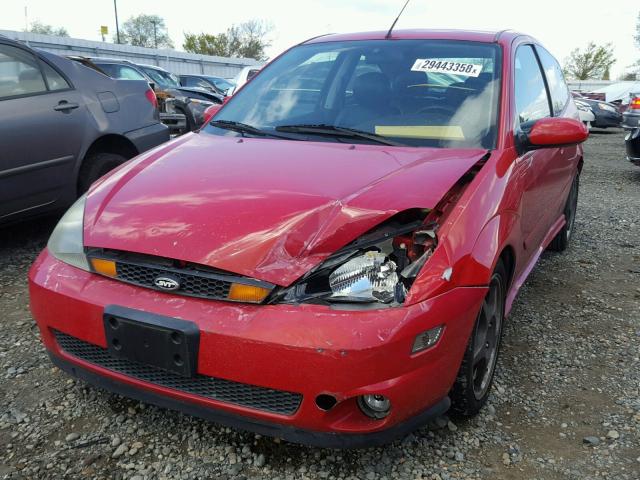 3FAHP39563R172056 - 2003 FORD FOCUS SVT RED photo 2