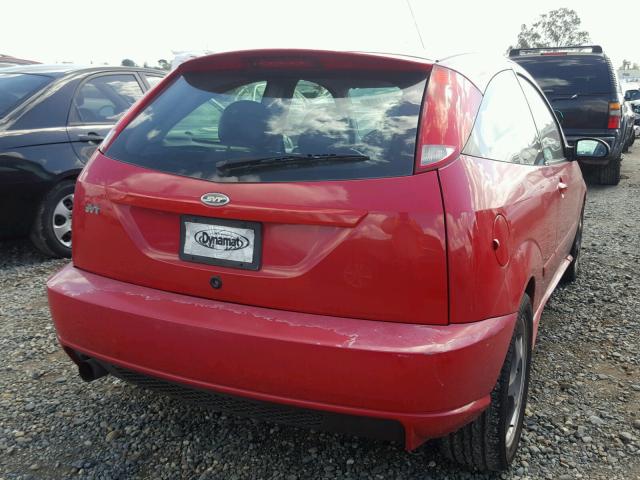 3FAHP39563R172056 - 2003 FORD FOCUS SVT RED photo 4