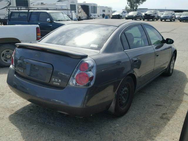 1N4AL11D26C149106 - 2006 NISSAN ALTIMA S CHARCOAL photo 4