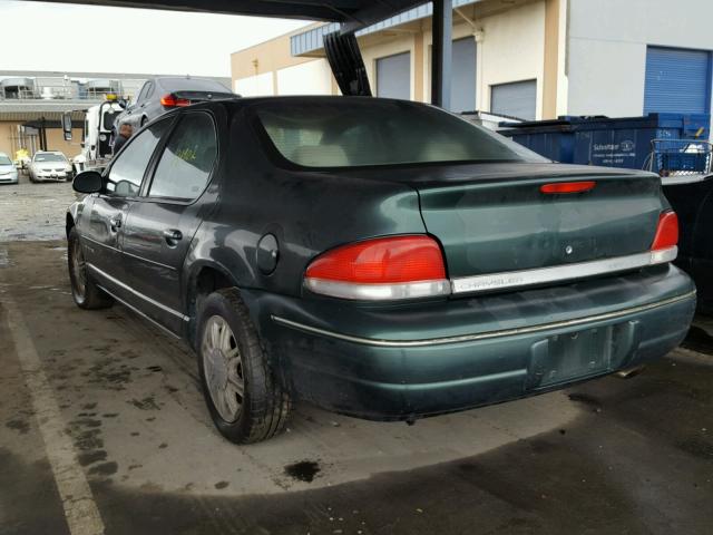 1C3EJ56H1TN275949 - 1996 CHRYSLER CIRRUS LX GREEN photo 3