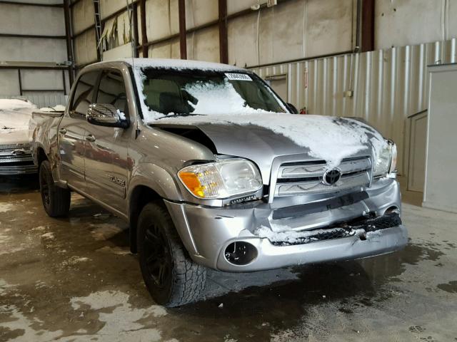 5TBET34176S558542 - 2006 TOYOTA TUNDRA DOU SILVER photo 1