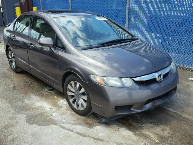 2HGFA169X9H525550 - 2009 HONDA CIVIC EXL BROWN photo 1