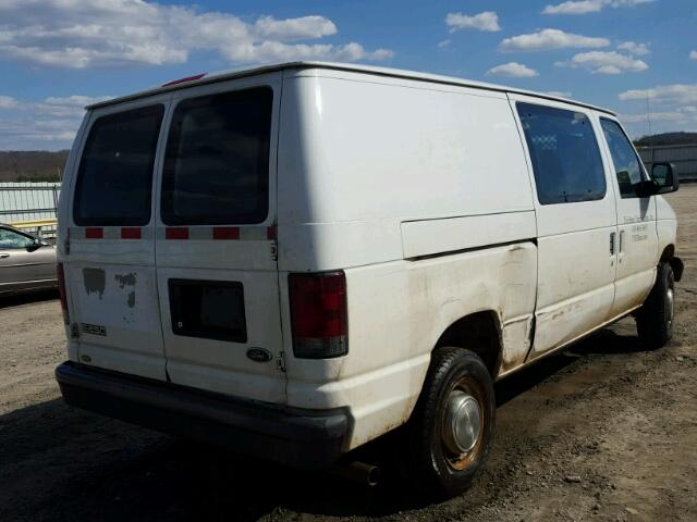 1FTNE24L24HA25755 - 2004 FORD ECONOLINE WHITE photo 4