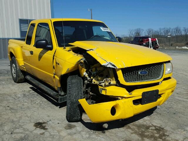 1FTZR45E22PB06436 - 2002 FORD RANGER SUP YELLOW photo 1