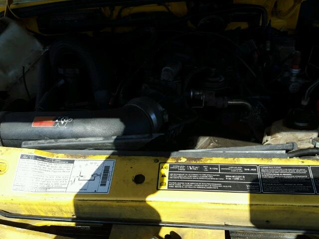 1FTZR45E22PB06436 - 2002 FORD RANGER SUP YELLOW photo 7