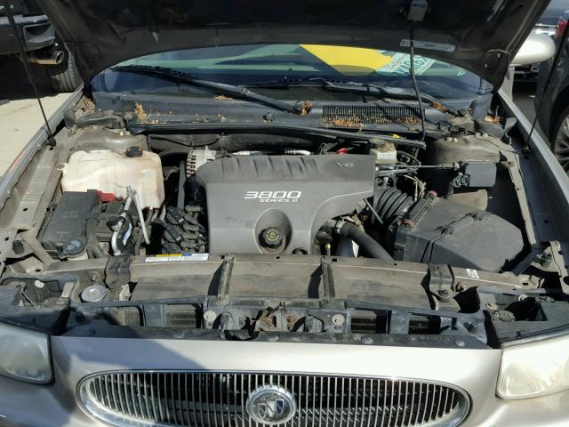 1G4HP54K014168105 - 2001 BUICK LESABRE CU GRAY photo 7