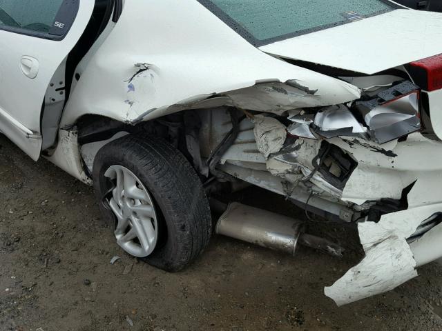 2B3HD46R31H582923 - 2001 DODGE INTREPID S თეთრი ფოტო 9