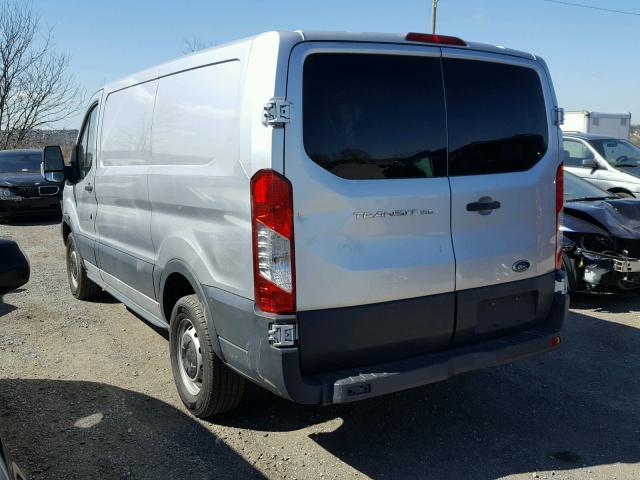 1FTNE1YM4FKB02130 - 2015 FORD TRANSIT T- SILVER photo 3