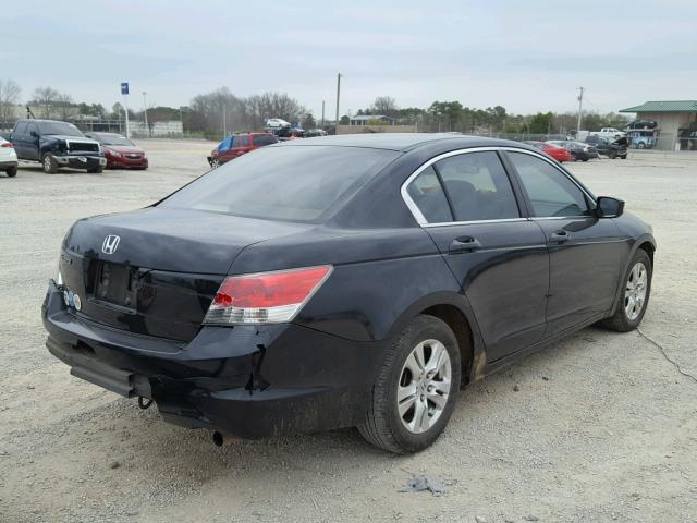 1HGCP26409A029148 - 2009 HONDA ACCORD LXP BLACK photo 4