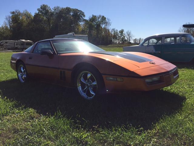 1G1AY0782E5150946 - 1984 CHEVROLET CORVETTE ORANGE photo 1