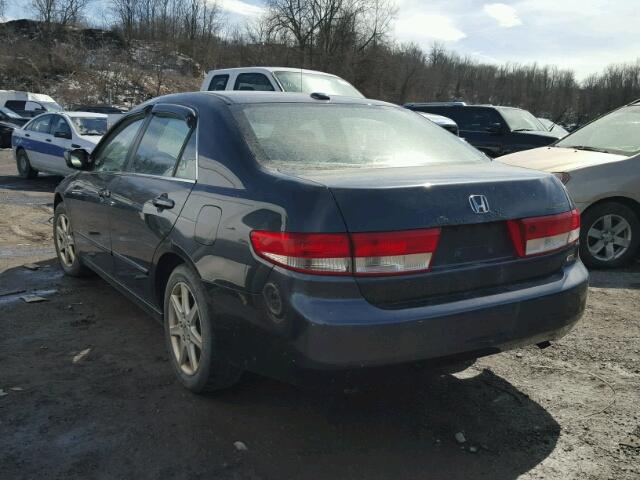 1HGCM66554A096443 - 2004 HONDA ACCORD EX GRAY photo 3