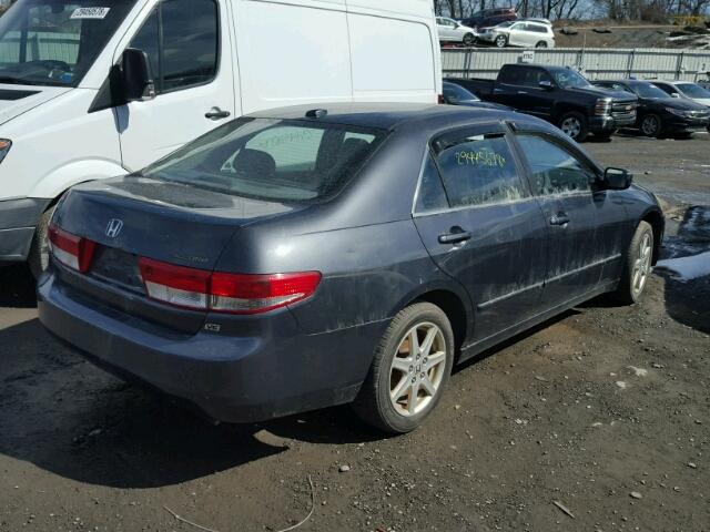 1HGCM66554A096443 - 2004 HONDA ACCORD EX GRAY photo 4