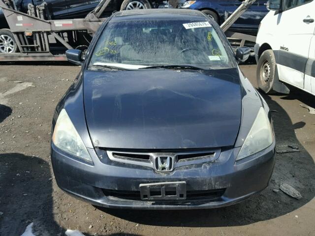 1HGCM66554A096443 - 2004 HONDA ACCORD EX GRAY photo 9