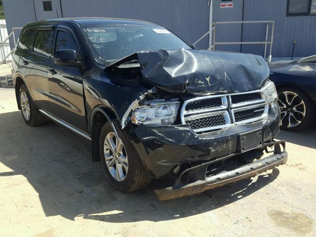 1C4RDHAGXCC193122 - 2012 DODGE DURANGO SX BLACK photo 1