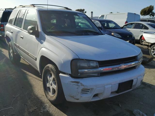 1GNDT13S232123195 - 2003 CHEVROLET TRAILBLAZE WHITE photo 1