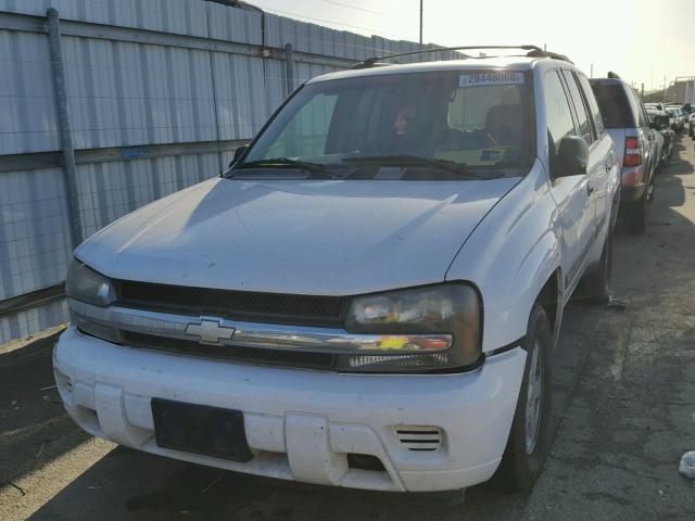 1GNDT13S232123195 - 2003 CHEVROLET TRAILBLAZE WHITE photo 2