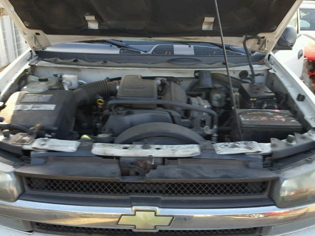 1GNDT13S232123195 - 2003 CHEVROLET TRAILBLAZE WHITE photo 7