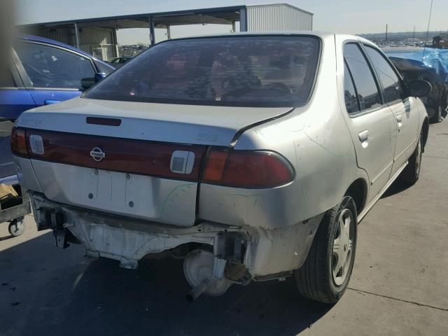 1N4AB41D8WC714947 - 1998 NISSAN SENTRA E SILVER photo 4