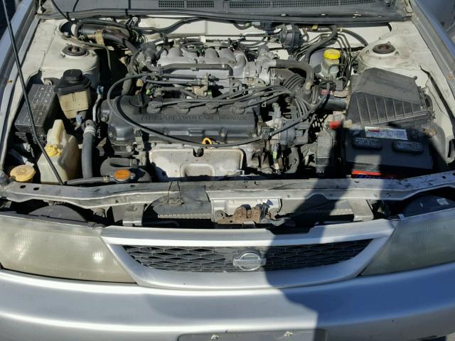 1N4AB41D8WC714947 - 1998 NISSAN SENTRA E SILVER photo 7