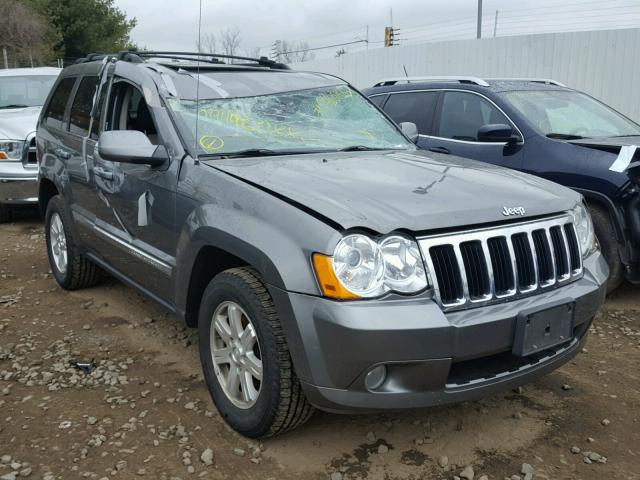 1J8HR58N48C133787 - 2008 JEEP GRAND CHER CHARCOAL photo 1