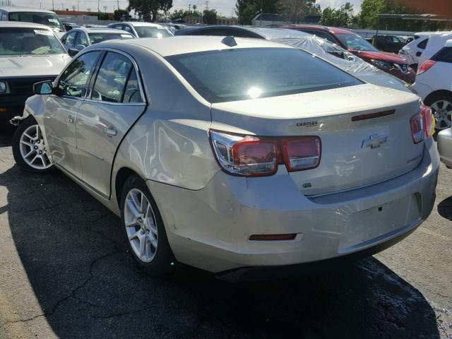 1G11C5SL2EF275446 - 2014 CHEVROLET MALIBU 1LT GOLD photo 3