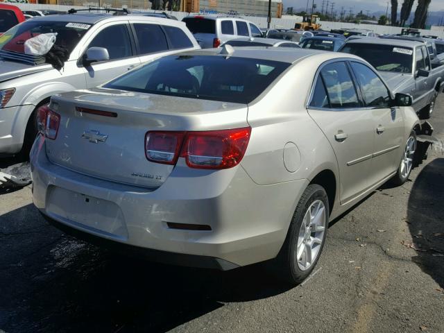 1G11C5SL2EF275446 - 2014 CHEVROLET MALIBU 1LT GOLD photo 4