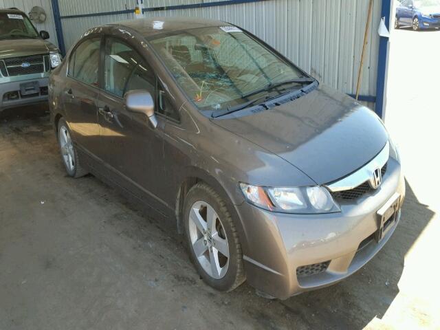 2HGFA16689H540571 - 2009 HONDA CIVIC GRAY photo 1