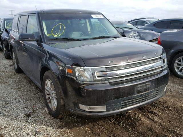 2FMGK5C81DBD24632 - 2013 FORD FLEX SEL BLACK photo 1