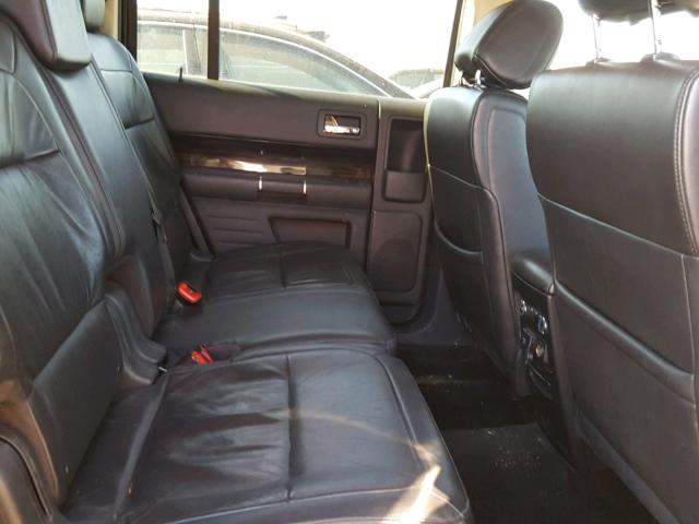 2FMGK5C81DBD24632 - 2013 FORD FLEX SEL შავი ფოტო 6