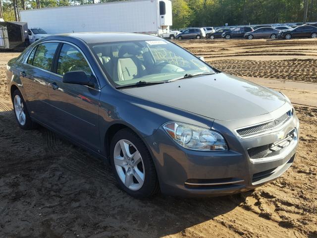 1G1ZG57BX9F182106 - 2009 CHEVROLET MALIBU LS ნაცრისფერი ფოტო 1