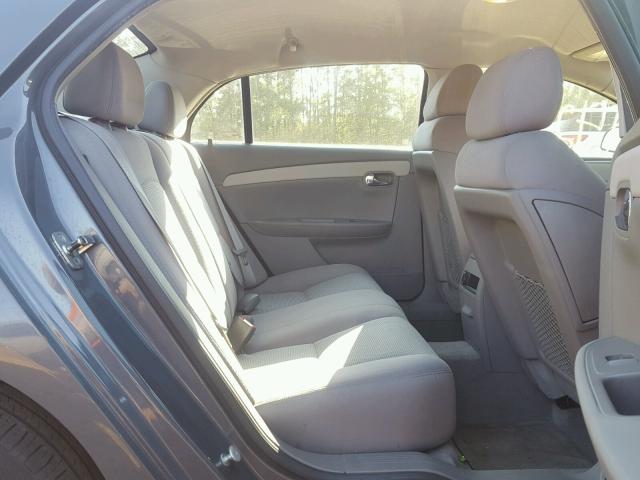 1G1ZG57BX9F182106 - 2009 CHEVROLET MALIBU LS ნაცრისფერი ფოტო 6