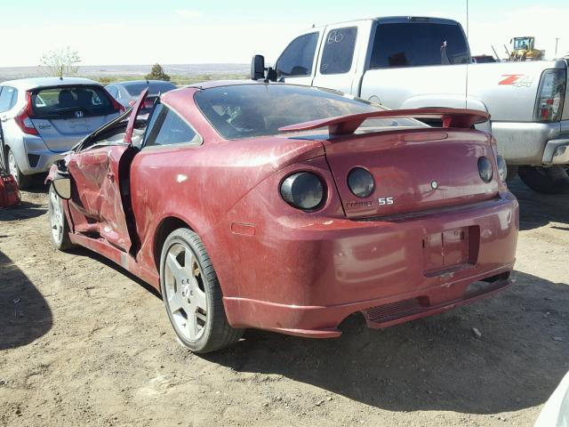 1G1AP14PX77132660 - 2007 CHEVROLET COBALT SS MAROON photo 3