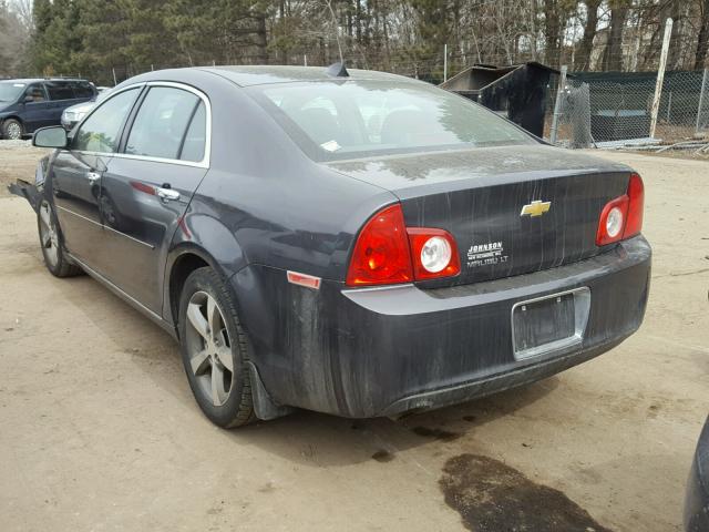1G1ZC5E02CF249463 - 2012 CHEVROLET MALIBU 1LT 灰色 照片 3