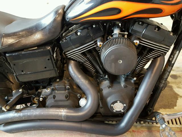 1HD1GP410AC320025 - 2010 HARLEY-DAVIDSON FXDWG BLACK photo 7