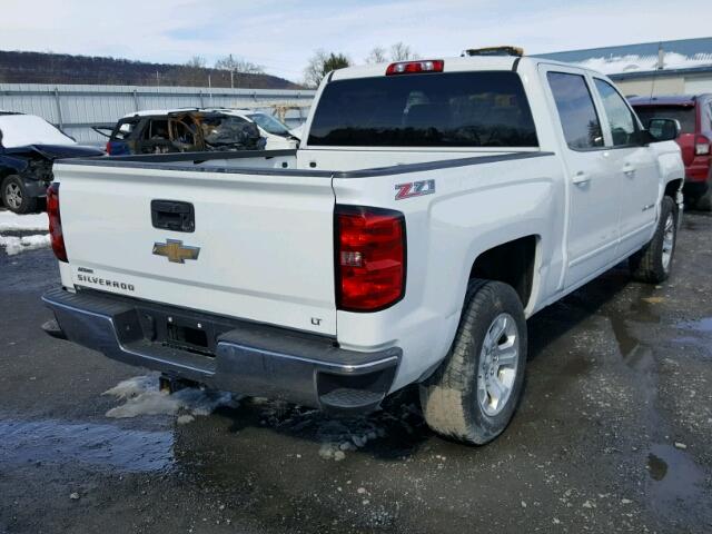 3GCUKREC0FG505835 - 2015 CHEVROLET SILVERADO WHITE photo 4