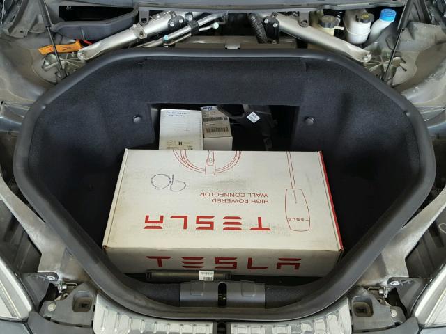 5YJSA1DP4CFP03254 - 2012 TESLA MODEL S GRAY photo 7