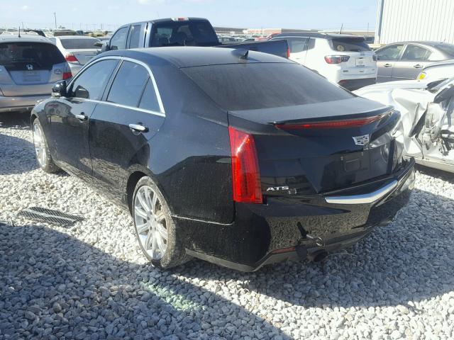 1G6AB5RX4F0123419 - 2015 CADILLAC ATS LUXURY BLACK photo 3